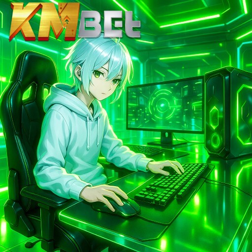 Tela do aplicativo KMBET com interface moderna e notificações em tempo real