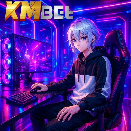 Imagem promocional da KMBET com destaque para bônus e recursos da plataforma