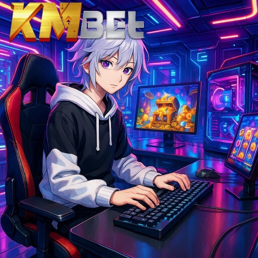 Imagem promocional da KMBET mostrando a plataforma e suas vantagens