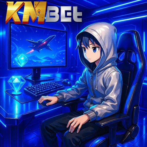 Imagem promocional da KMBET mostrando a plataforma e suas vantagens