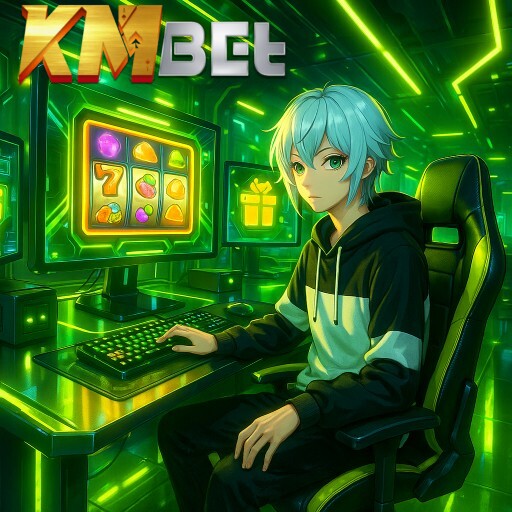 Imagem promocional da KMBET mostrando a plataforma e suas vantagens