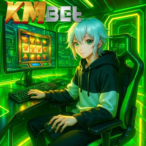 Imagem promocional da KMBET mostrando a plataforma e suas vantagens