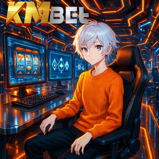 Imagem promocional da KMBET mostrando a plataforma e suas vantagens