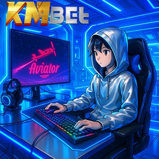 Imagem promocional da KMBET mostrando a plataforma e suas vantagens