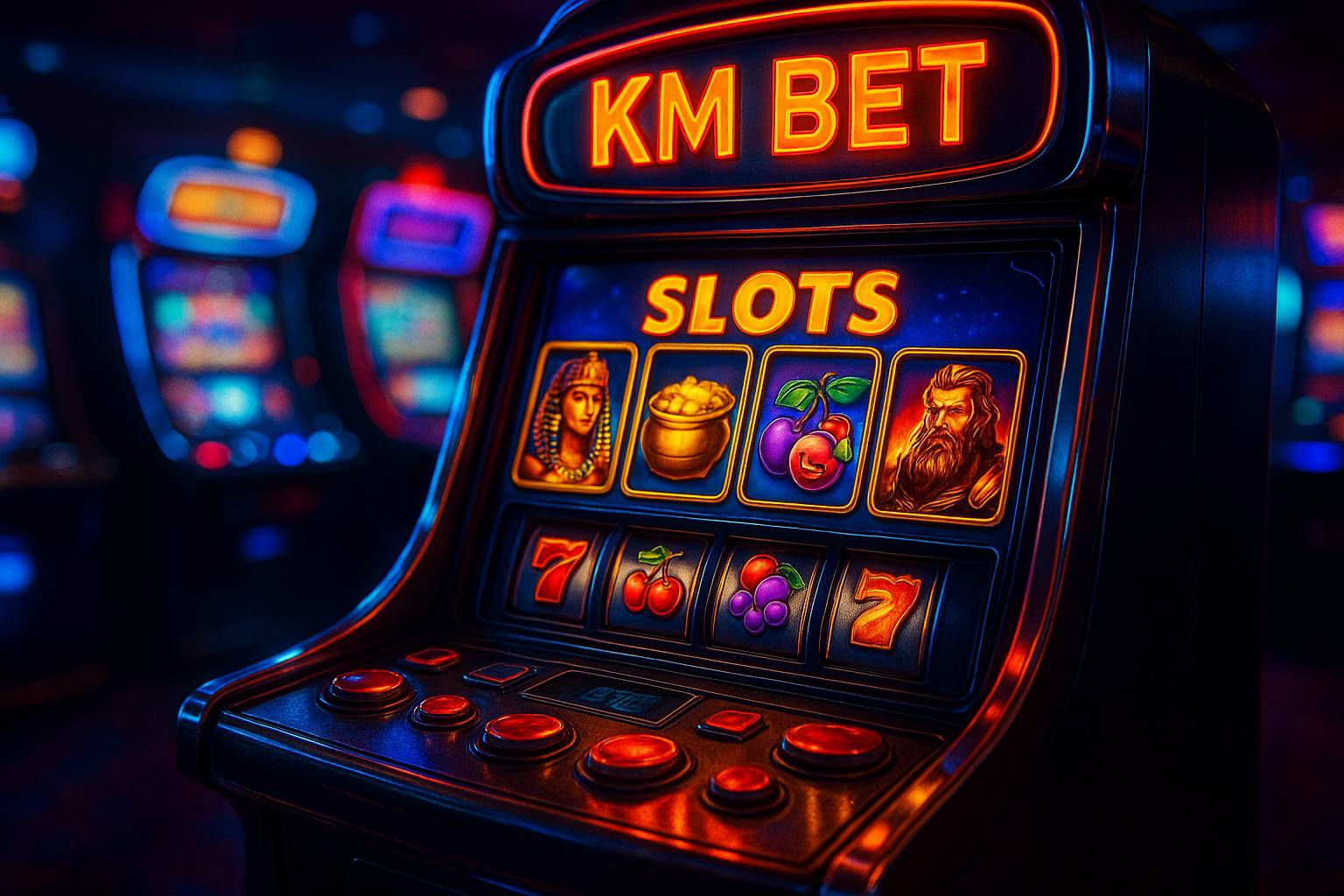 Explore o mundo das slot machines no KMBET Casino